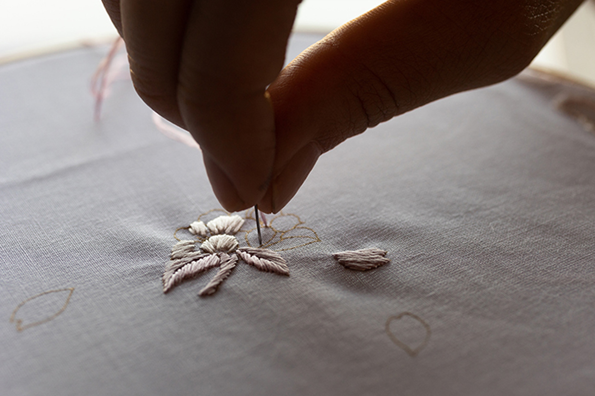 繍栄の手刺繍